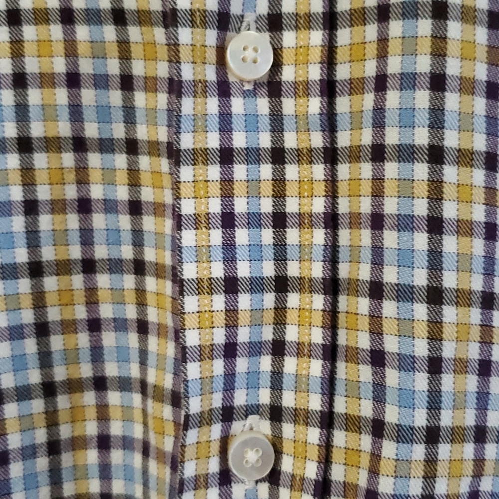 J. McLaughlin men's button down large - Picture 3 of 6